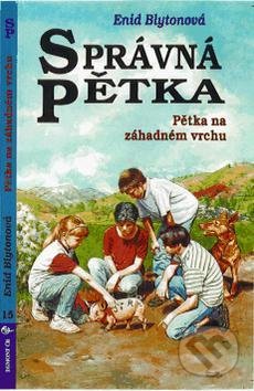 Kniha: Pětka (15) na záhadném vrchu (Enid Blytonová). 