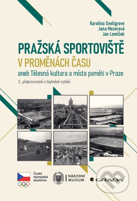 Kniha: Pražská sportoviště v proměnách času (Karolína Snellgrove, Jana Mezerová a Jan Lomíček). Grada, 2025