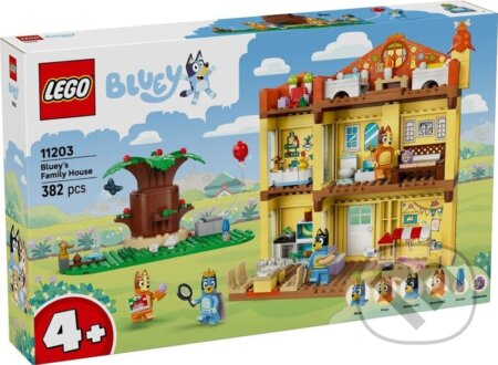 Spoločenská hra: LEGO®Bluey 11203 Bluey a jej rodinný dom (LEGO). LEGO