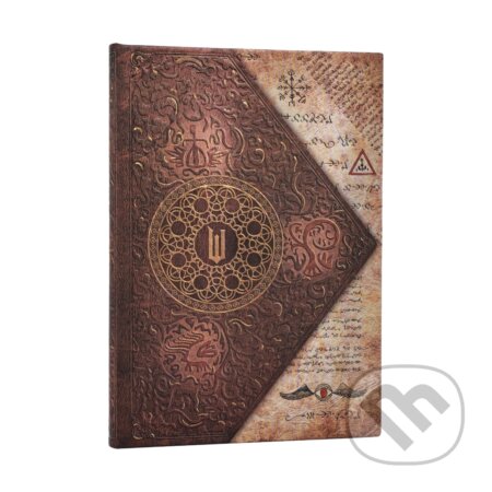 Paperblanks - zápisník The Grimmerie (midi, linajkový, elastické zatváranie)