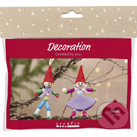 Kreatívna sada Vianoční škriatkovia