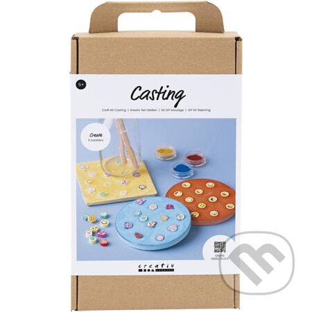 Kreatívna sada Odlievanie dekoratívnych podložiek