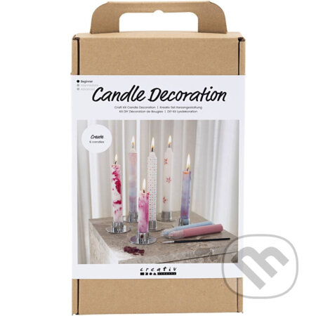 Creative Sada ZDOBENÍ SVÍČEK
