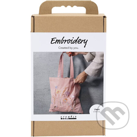 Kreatívna sada Vyšívaná textilná taška