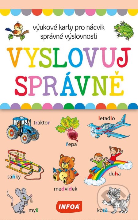 Výukové karty - Vyslovuj správně - hra z kategorie Vzdělávací hry