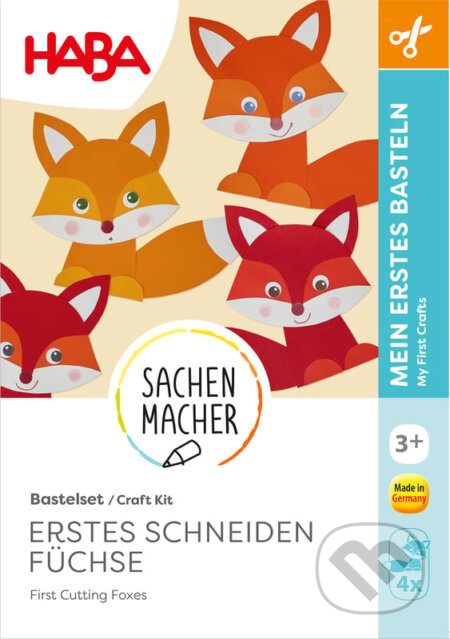 Kreatívna sada Prvé strihacie líšky