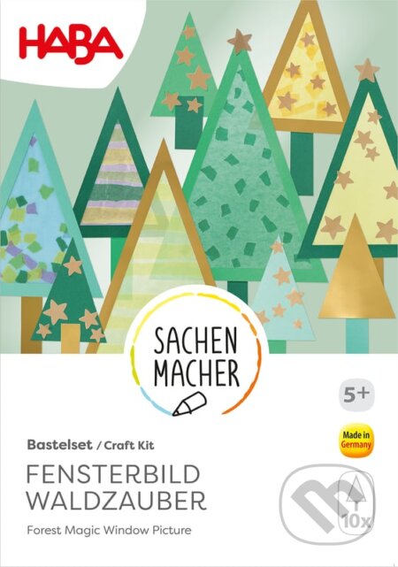 Kreatívna sada Okenný obrázok Lesné kúzlo