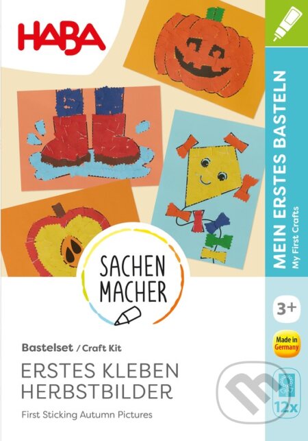 Kreatívna sada Prvé nalepovacie jesenné obrázky