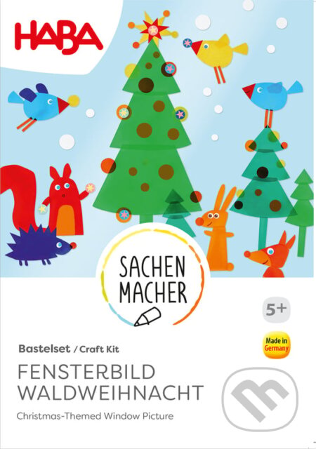 Kreatívna sada Okenný obrázok Vianočný motív