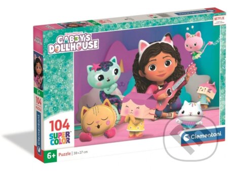 PUZZLE 104 GABBY´S DOLLHOUSE 2025 - puzzle z kategorie Dětské puzzle