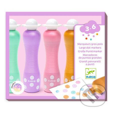 Perleťové farby v tube s penovým hrotom