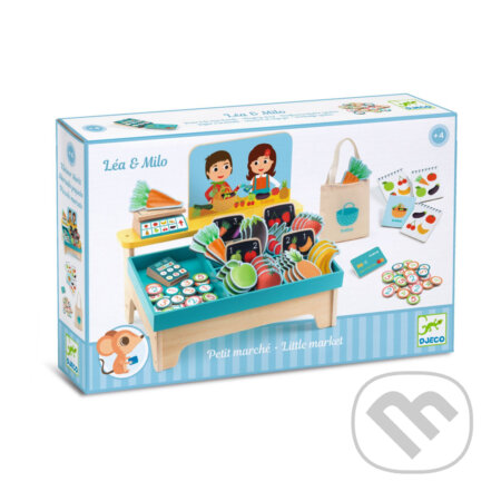 Malý trh Léa a Milo: rolová hra na nakupovanie