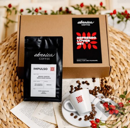 Kávy a čaje: Espresso Lover Set (EBENICA Coffee). EBENICA Coffee