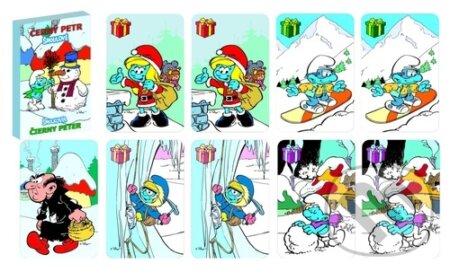 Kniha Černý Petr Šmoulové 2 zimní