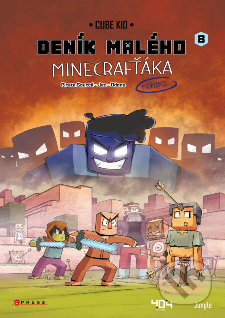 E-kniha: Deník malého Minecrafťáka: komiks 8 (Cube Kid). Computer Press, 2025