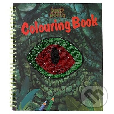 Colouring Book - Dino World (Omaľovánky Dino World Flitter Eye)