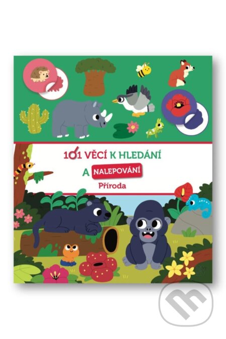 Kniha 101 věcí k hledání a nalepování Příroda