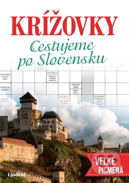 Kniha: Krížovky Cestujeme po Slovensku (Lindeni). Lindeni, 2026