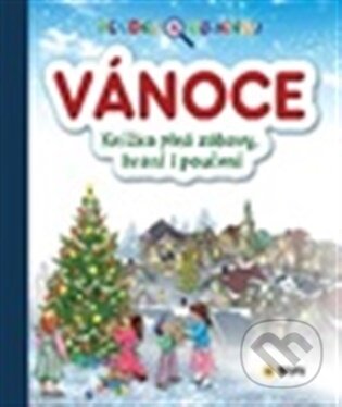 Kniha VÁNOCE - Hledej a objevuj - Knížka plná zábavy, hraní i poučení