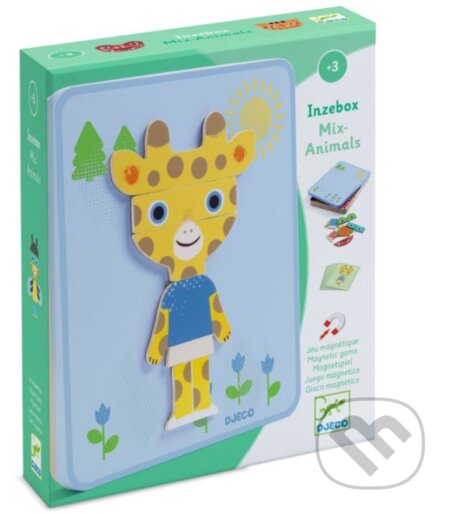 DJECO Magnetické Inzebox Mix Zvířátek