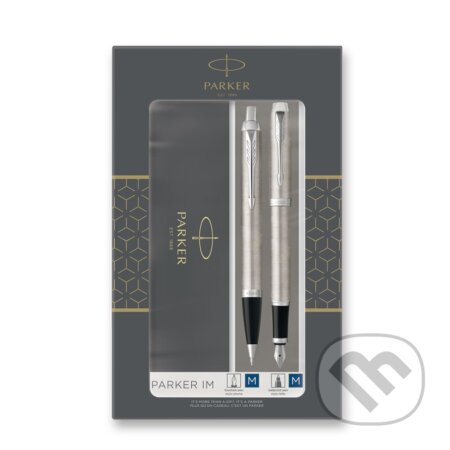 Parker IM Stainless Steel CT (súprava) (plniace a guľôčkové pero)