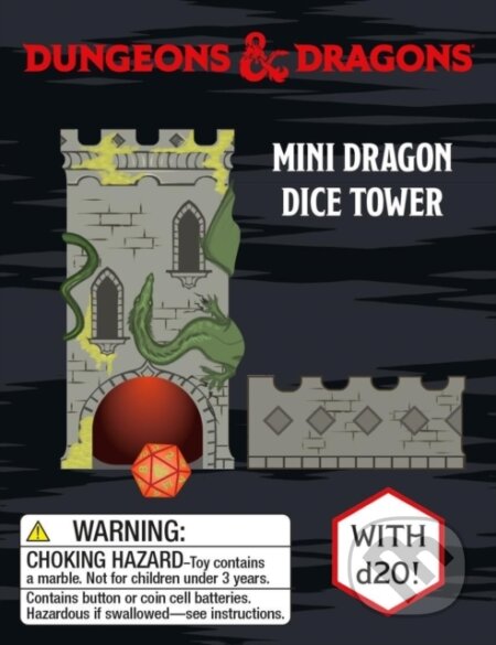 Dungeons & Dragons: Mini Dragon Dice Tower koupíte na Martinus.cz