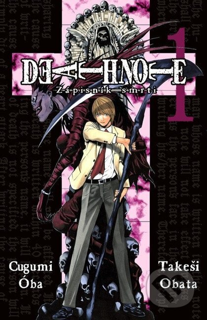 Death Note - Zápisník smrti 1 + dárek zarážka do knihovny