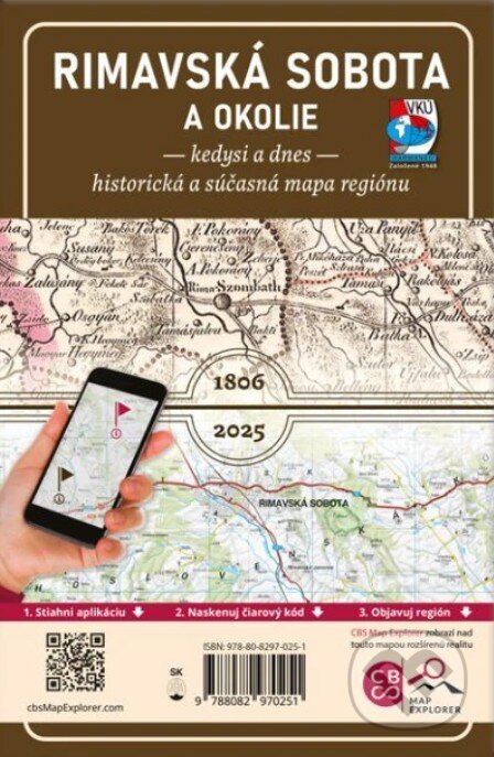 Rimavská Sobota a okolie (1: 135 000)