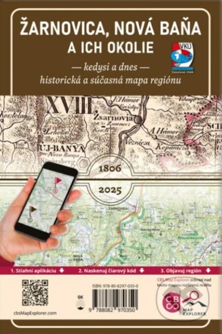 Žarnovica, Nová Baňa a ich okolie (1: 100 000)