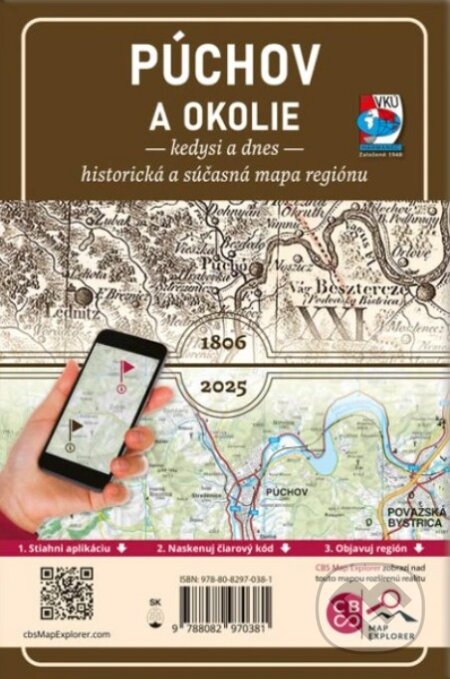 Púchov a okolie (1: 95 000)