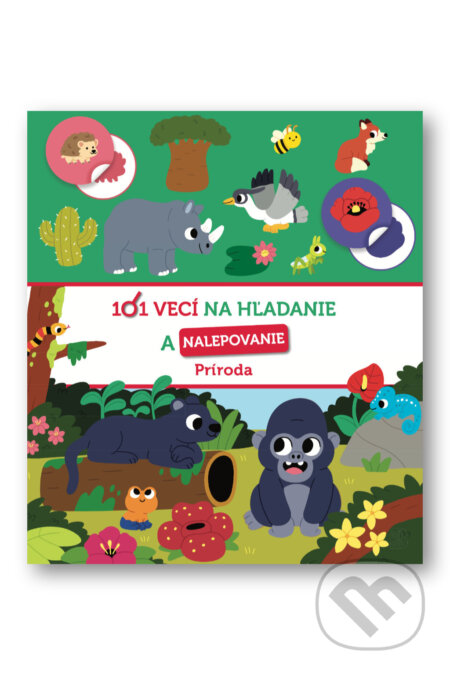 101 vecí na hľadanie a nalepovanie - Príroda - kniha z kategorie Úkoly pro děti