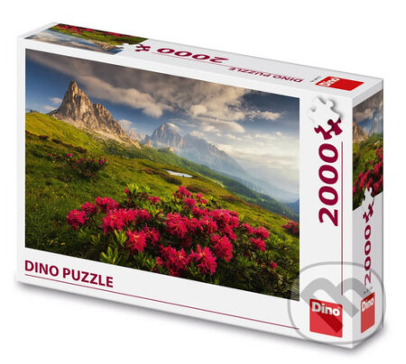 Puzzle DINO Italské Dolomity 2000 dílků