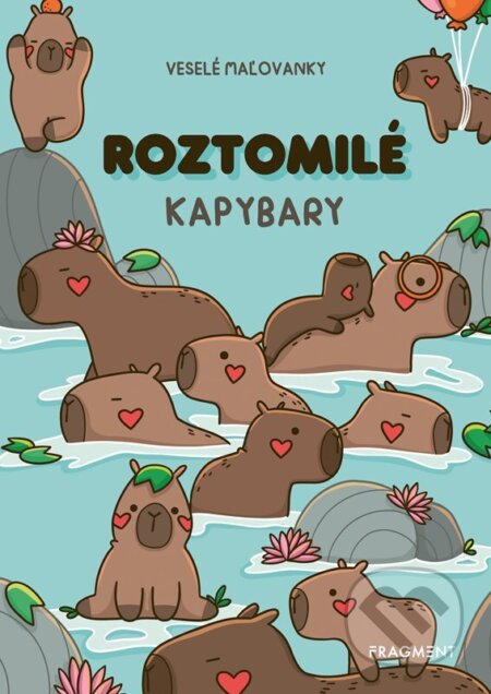 Roztomilé kapybary (Veselé maľovanky) - Mafalda Mota - kniha z kategorie Omalovánky