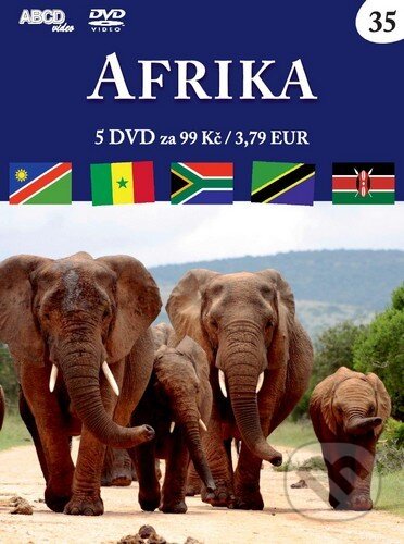 Afrika - 5 DVD, ABCD - VIDEO, 2015