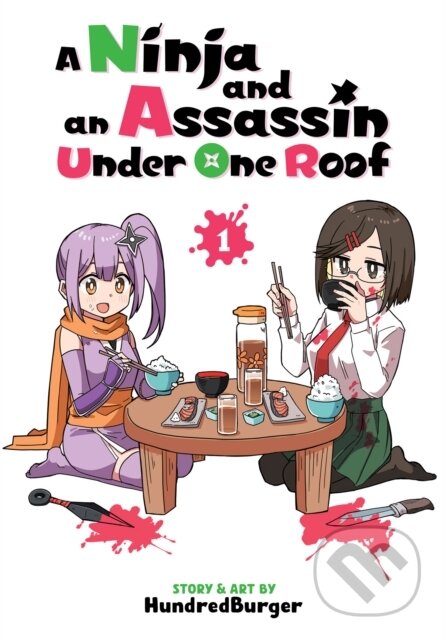 A Ninja and an Assassin Under One Roof Vol. 1 - Hundredburger - kniha z kategorie Komiksy