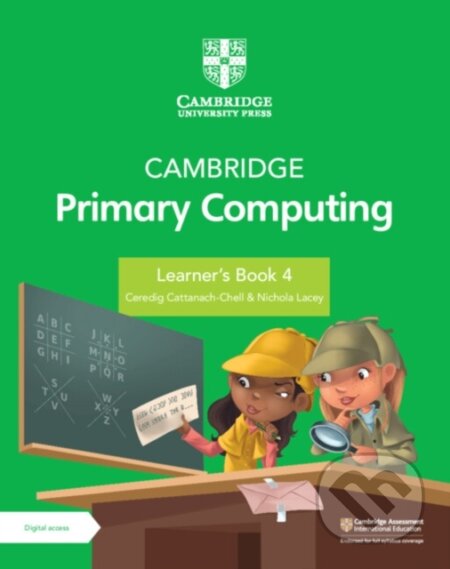 Kniha: CAMBR PRIMARY COMPUT 4 LB +DIGI (Ceredig Cattanech-Chell a Nichola Lacey). , 2023