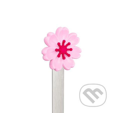 3D kovová zberateľská záložka – miniatúra – Kvet čerešne