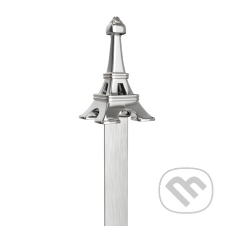 3D kovová zberateľská záložka – miniatúra – Eifelová veža