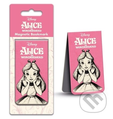 Alenka v říši divů magnetická záložka