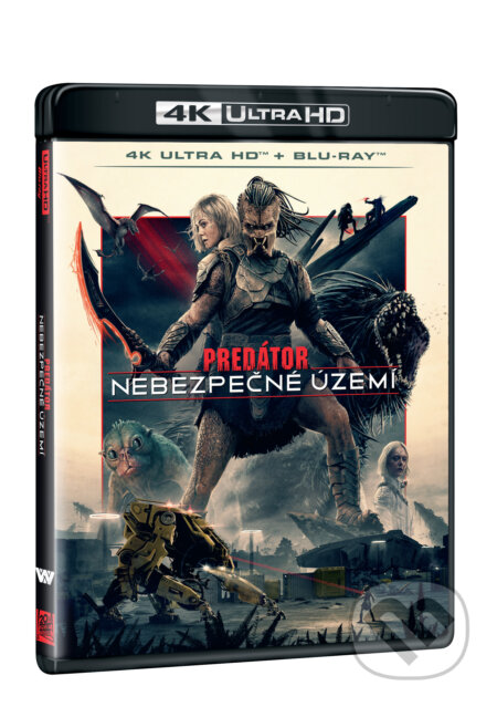 Film: Predátor: Nebezpečné území (Dan Trachtenberg) (UltraHDBlu-ray). Magicbox, 2026