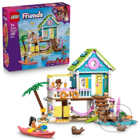 Společenská hra: LEGO® Friends 42699 Plážový dom s tuleňmi (LEGO). LEGO