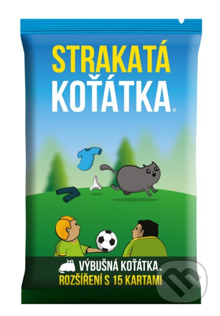 Výbušná koťátka - Strakatá koťátka - hra z kategorie Karty, pexeso