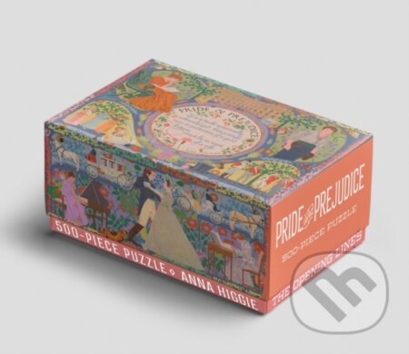 Pride & Prejudice: The Opening Lines (A 500-Piece Jigsaw Puzzle for Adults, Premium Quality, Beautiful Design, For Jane Austen Fans) - puzzle z…