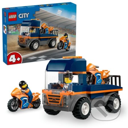 LEGO® City 60491 Kamión na prepravu motoriek - hra z kategorie City