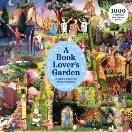 A Book Lovers Garden - Anonymous - puzzle z kategorie Puzzle