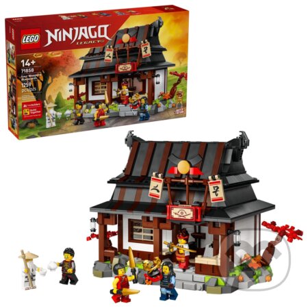 Spoločenská hra: LEGO® NINJAGO 71858 Kováreň Štyri zbrane: 15 rokov NINJAGO (LEGO). LEGO