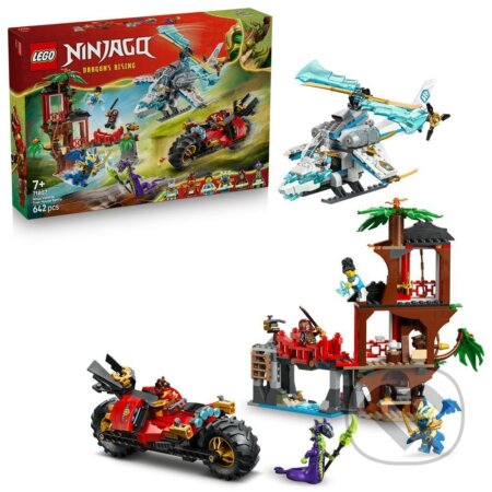 LEGO® NINJAGO 71857 Súboj nindža vozidiel a domček na strome - hra z kategorie Ninjago