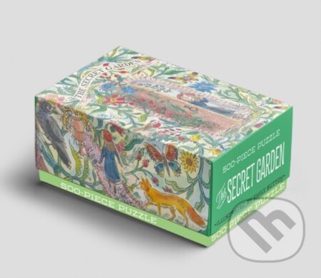 The Secret Garden: The Opening Lines (A 500-Piece Jigsaw Puzzle for Adults, Premium Quality, Beautiful Design, Gift for Book Lovers) - puzzle z…