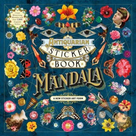 Antiquarian Sticker Book: Mandala - - - kniha z kategorie Zdraví a životní styl