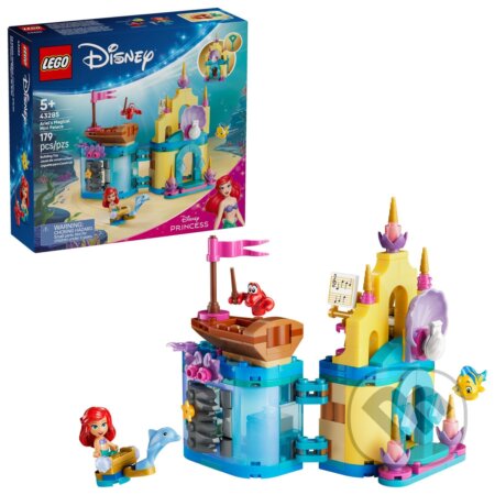 LEGO® Disney™ 43285 Ariel a jej kúzelný miniatúrny palác - hra z kategorie Pro dívky